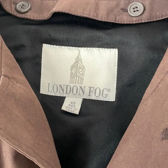 Men’s London Fog Rain Coat - Picture 2 of 5